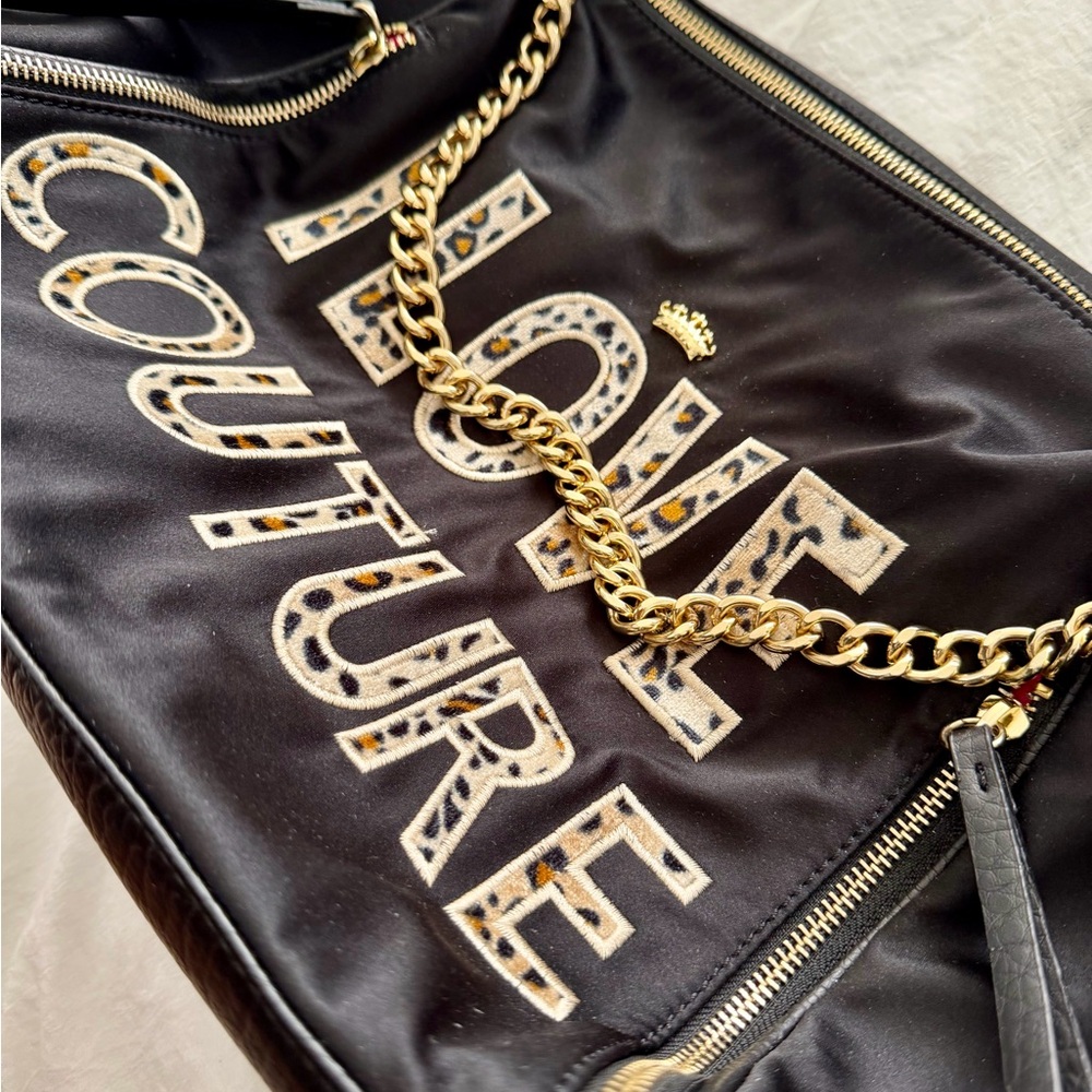 👑✅PRICE FIRM✅ Juicy Couture “I Love Couture” Nylon Shoulder Bag. Brand New! - Picture 6 of 16